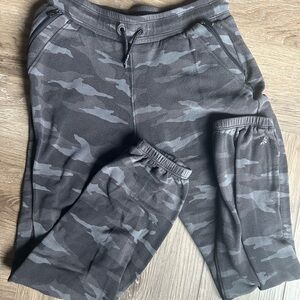 Athleta Gray Camo Kids Joggers